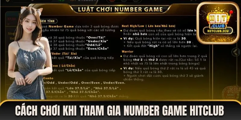 4 cách chơi cực hay khi tham gia Number Game Hitclub cho newbie