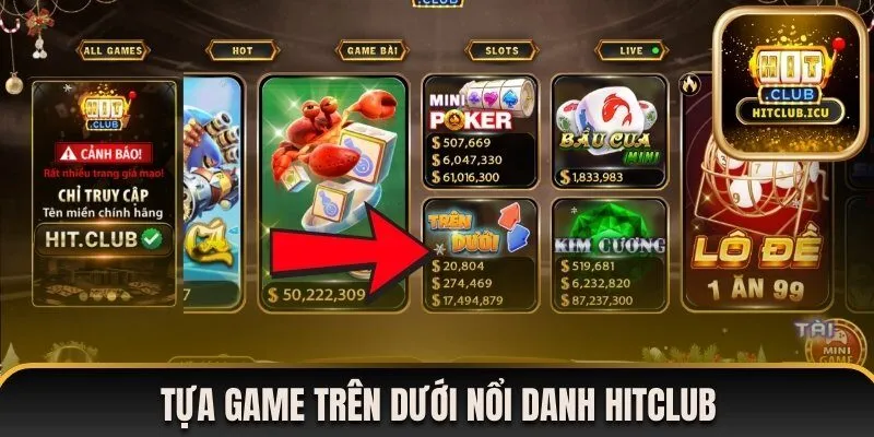 trên dưới hitclub